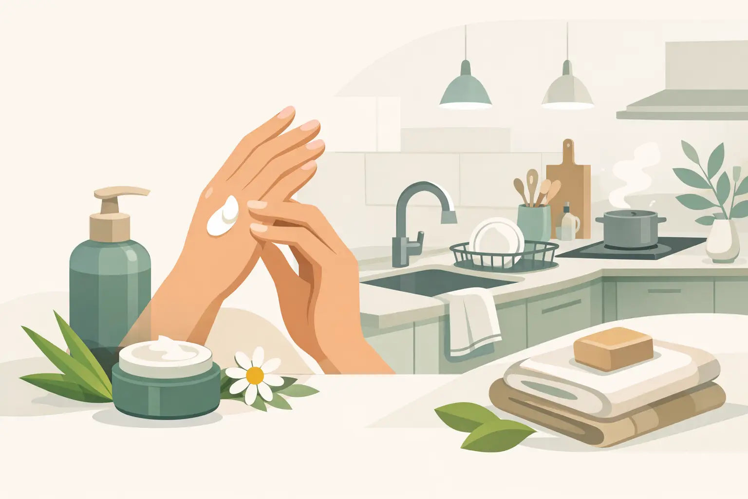 Handverzorging voor keuken met stijl
