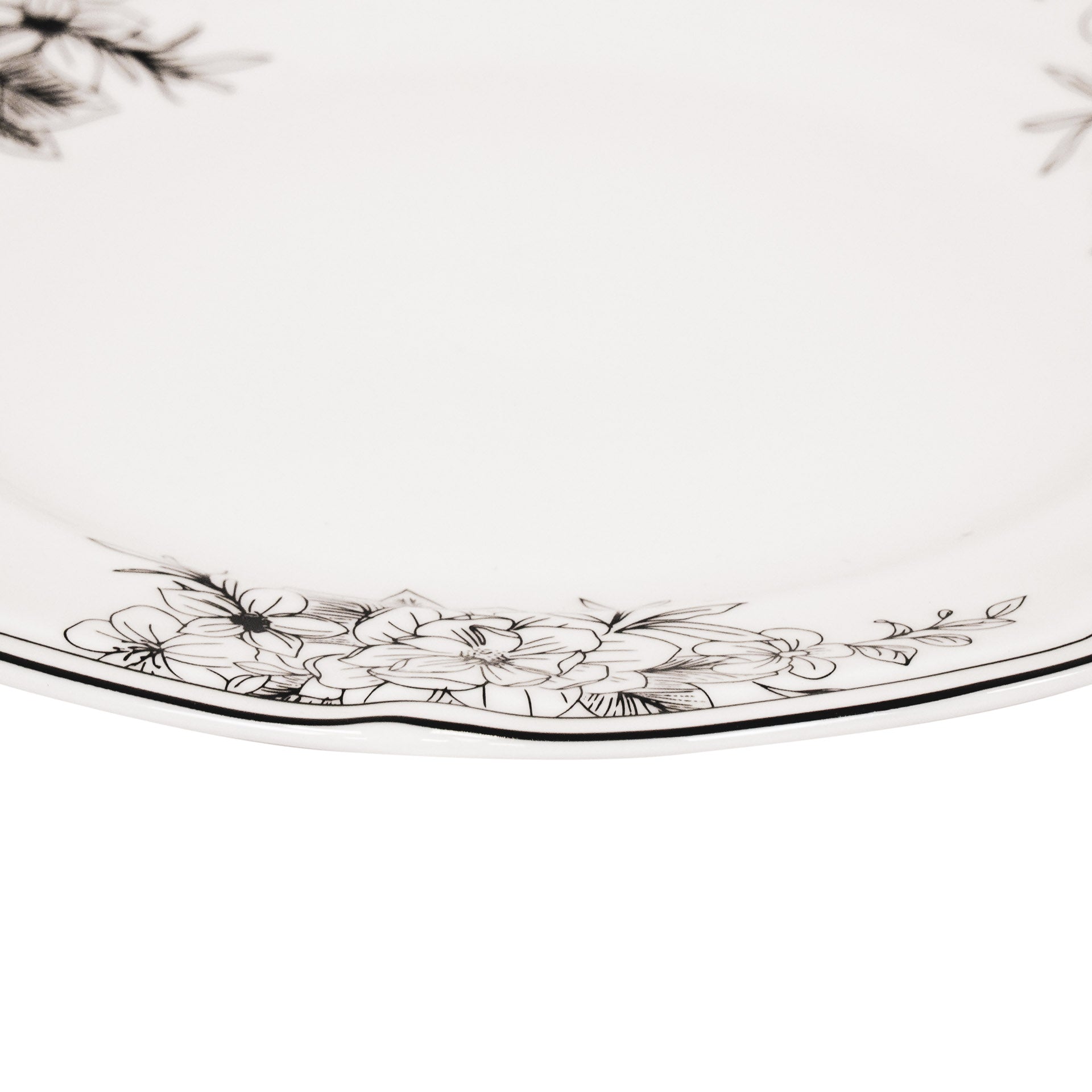 Ontbijtbord - Les Fleurs - Newbone China - Ø19,5cm