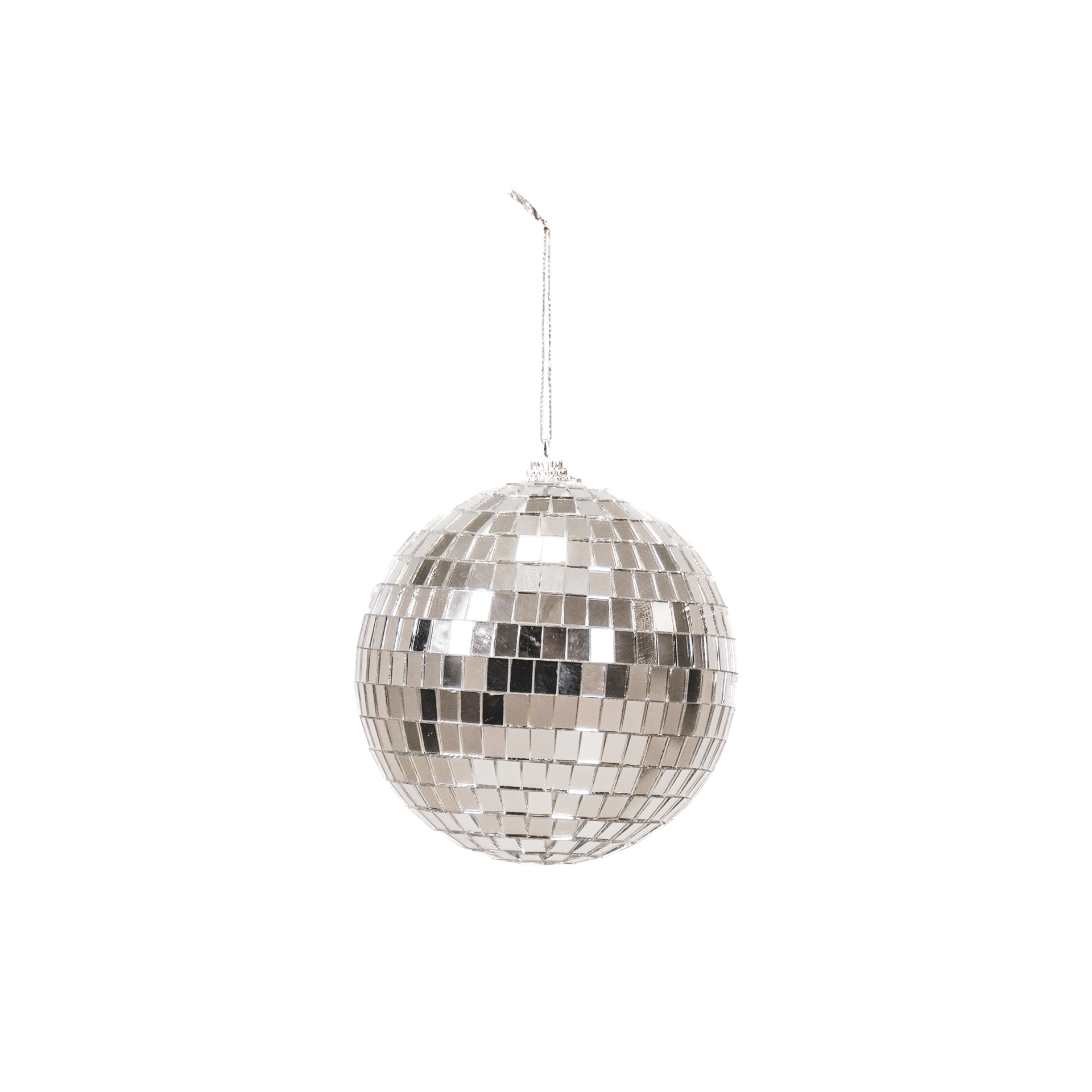 Kerstversiering - Kersthanger - Discobal - Foam - Zilver - 15x15x15cm