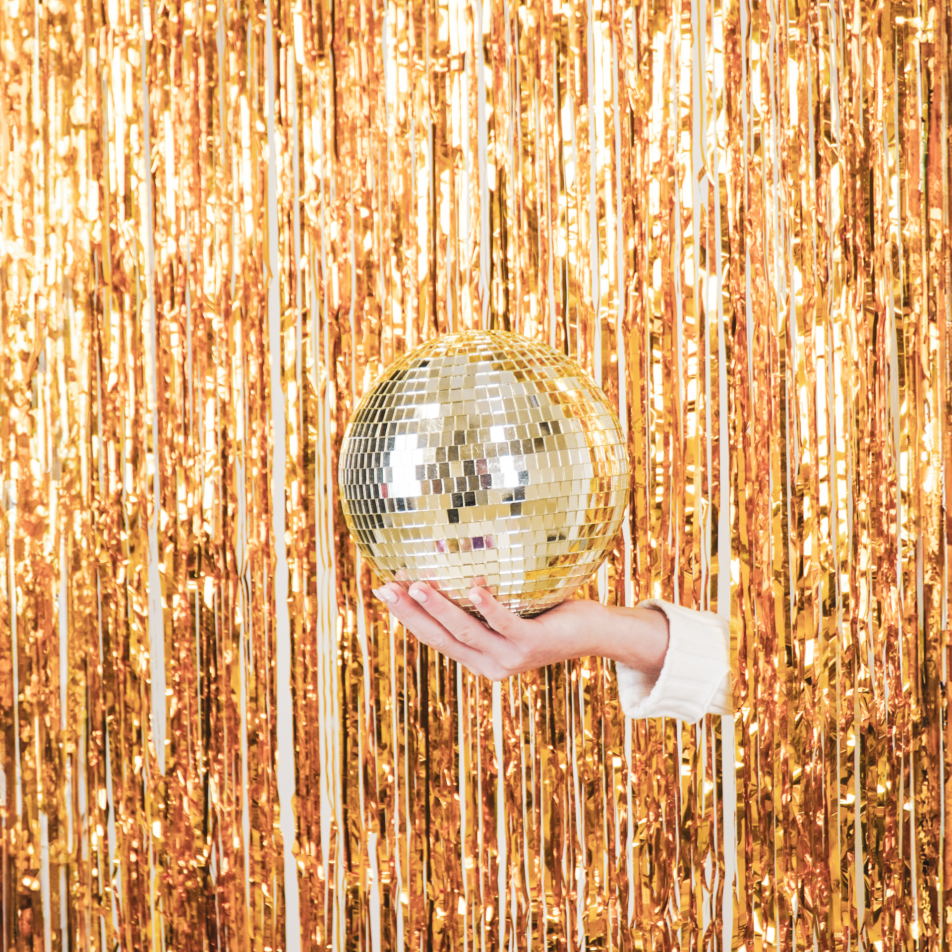 Kerstversiering - Kersthanger - Discobal - Foam - Goud - 20x20x20cm
