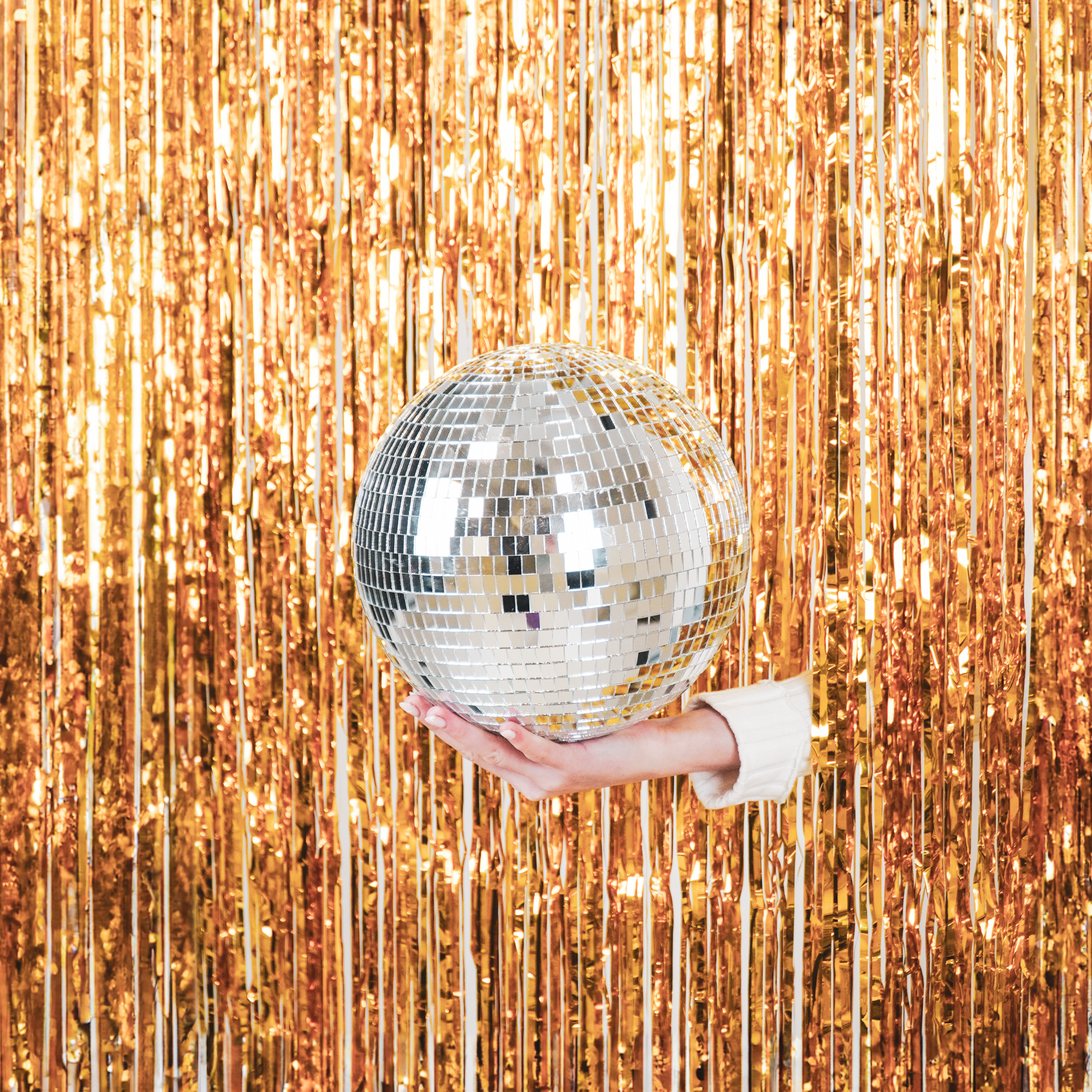 Kerstversiering - Kersthanger - Discobal - Foam - Zilver - 25x25x25cm