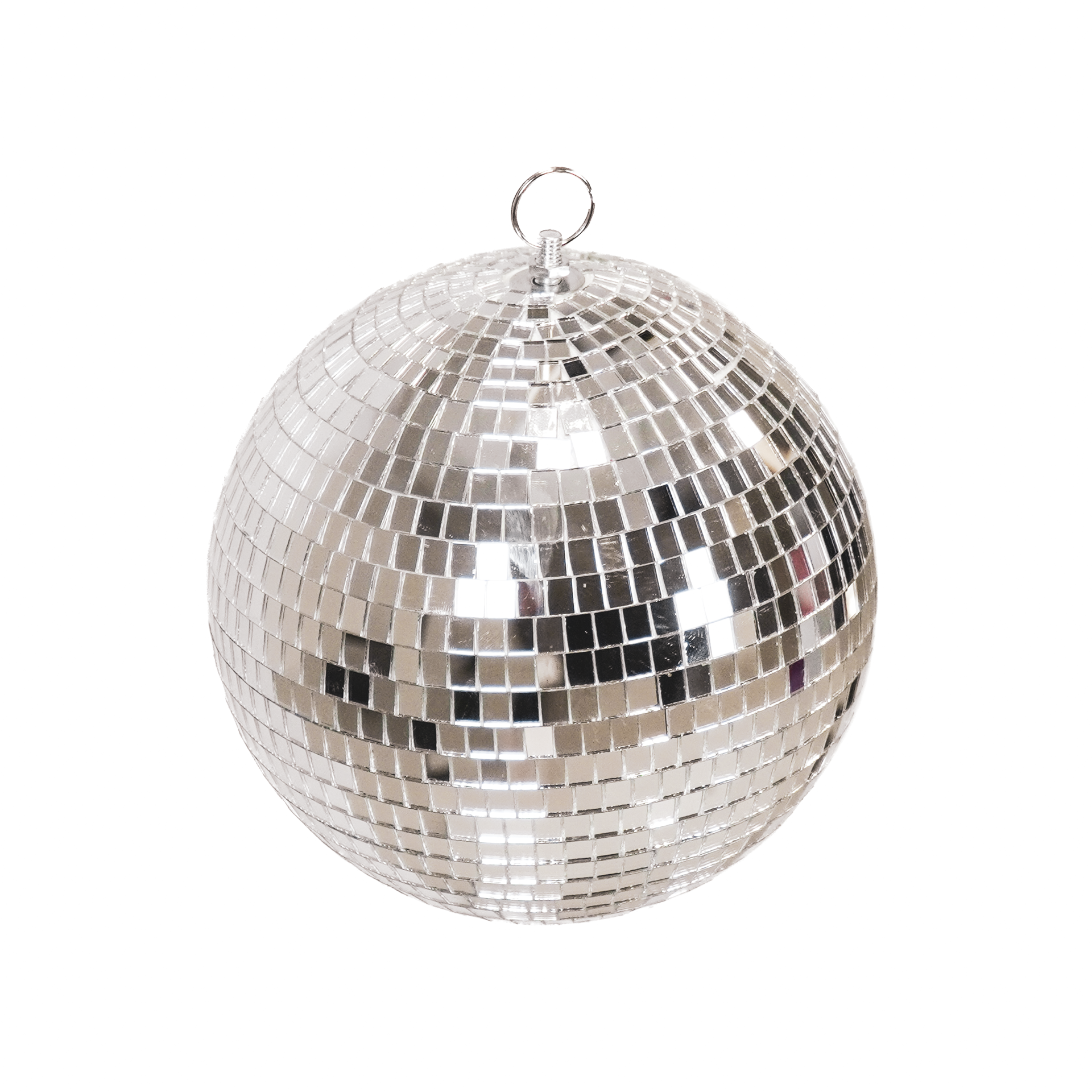 Kerstversiering - Kersthanger - Discobal - Foam - Zilver - 30x30x30cm