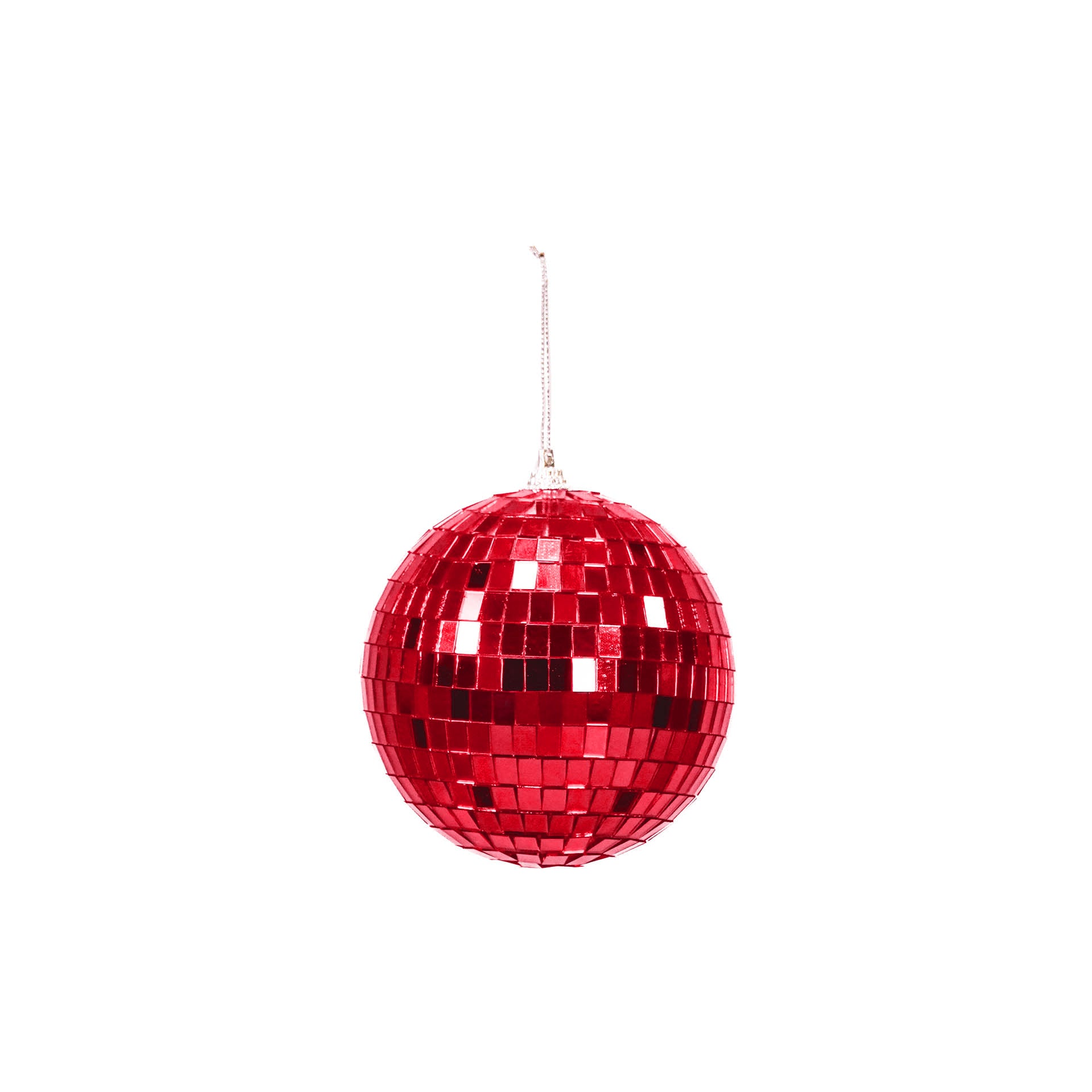 Kerstversiering - Kersthanger - Discobal - Foam - Rood - 15x15x15cm