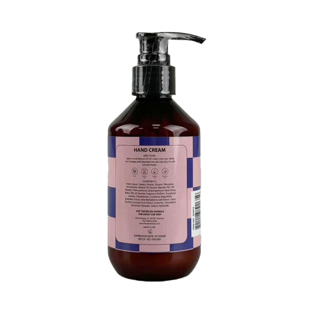 Handcrème - Vegan Handcrème Fles - Citroen/ Bergamot/ Basilicum - 150ml