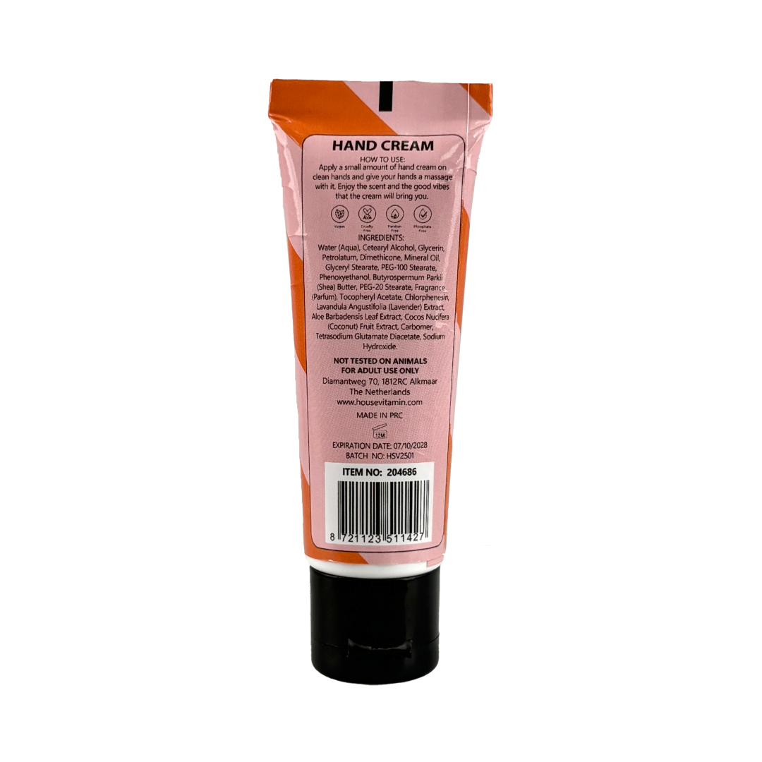 Handcrème - Vegan Handcrème -Mini Tube - Groene Thee - 30 ml