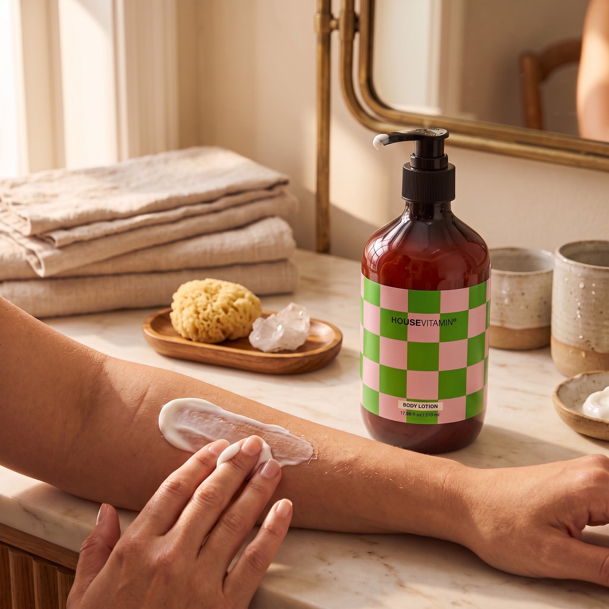 Body Lotion - Vegan Body Lotion Pompflacon - Komkommer - 510ml