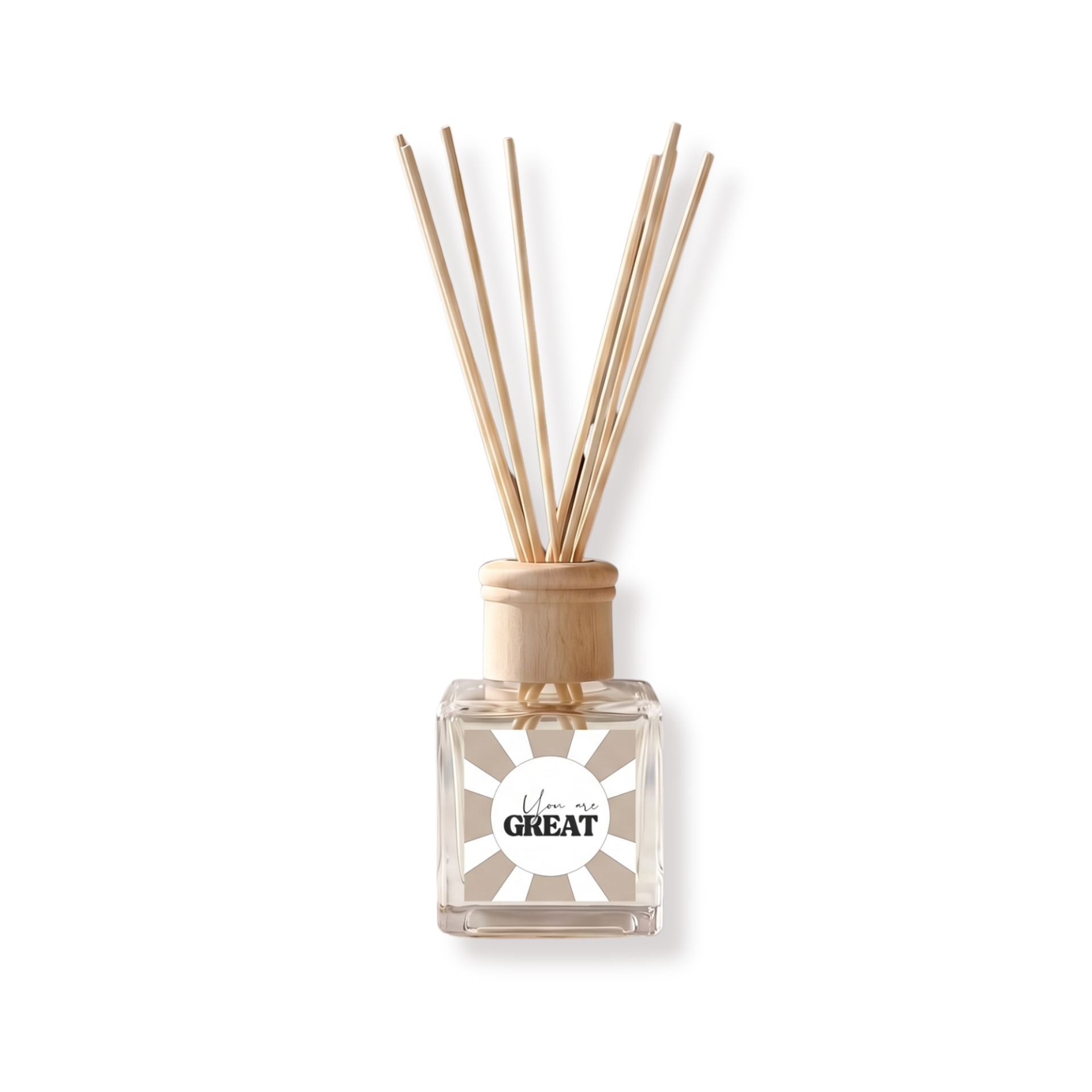 Reed Diffuser - Geurstokjes - You are Great - Frisse Was - 100 ml
