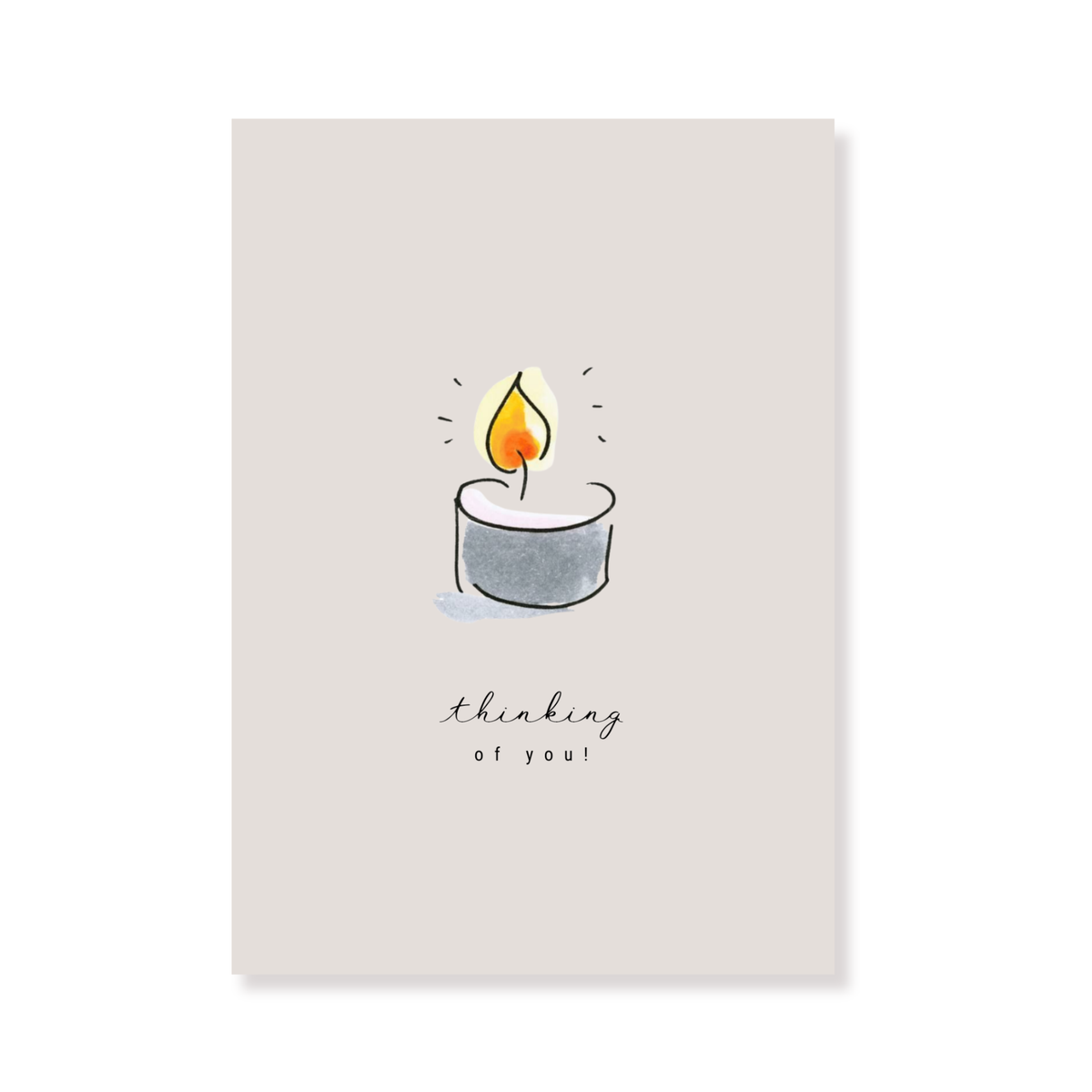 Ansichtkaart - Thinking of You - Paper - Set of 5 - A6