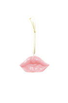 Kersthanger - Lip - Keramiek - Licht Roze - 6,5x2x4cm