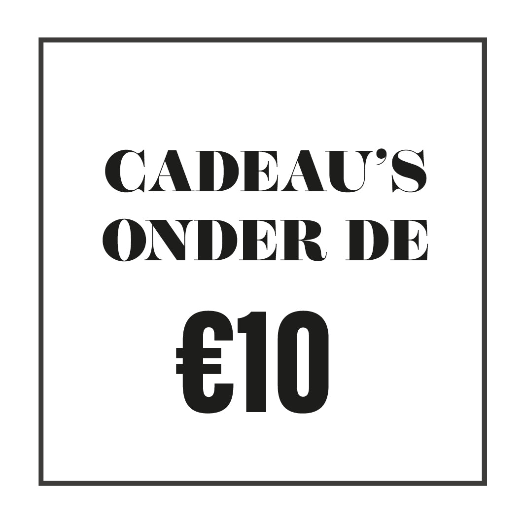 Cadeaus onder de €10,-