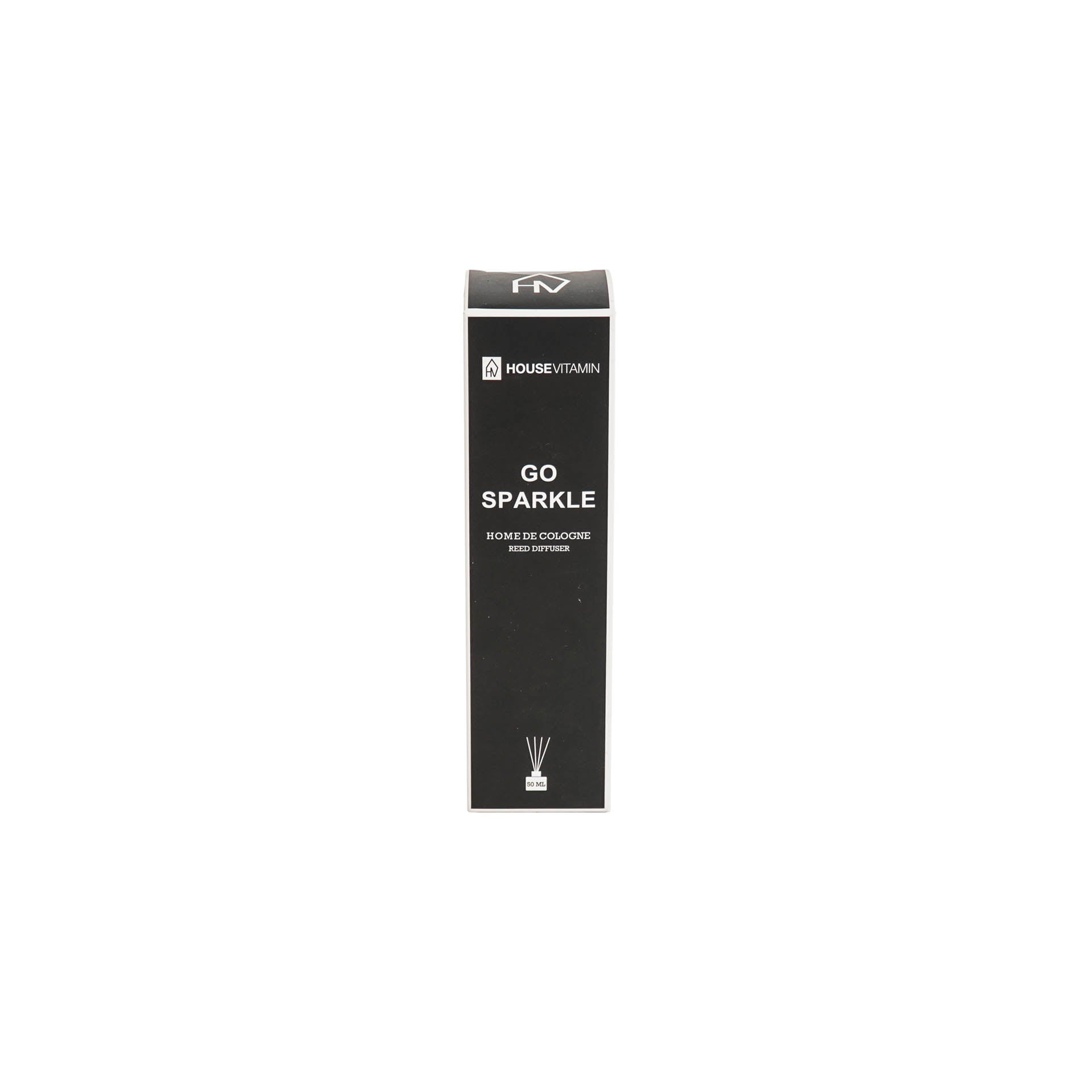 Housevitamin Home de Cologne Geurstokjes - 30 ml - Go Sparkle - 4 x 17 cm