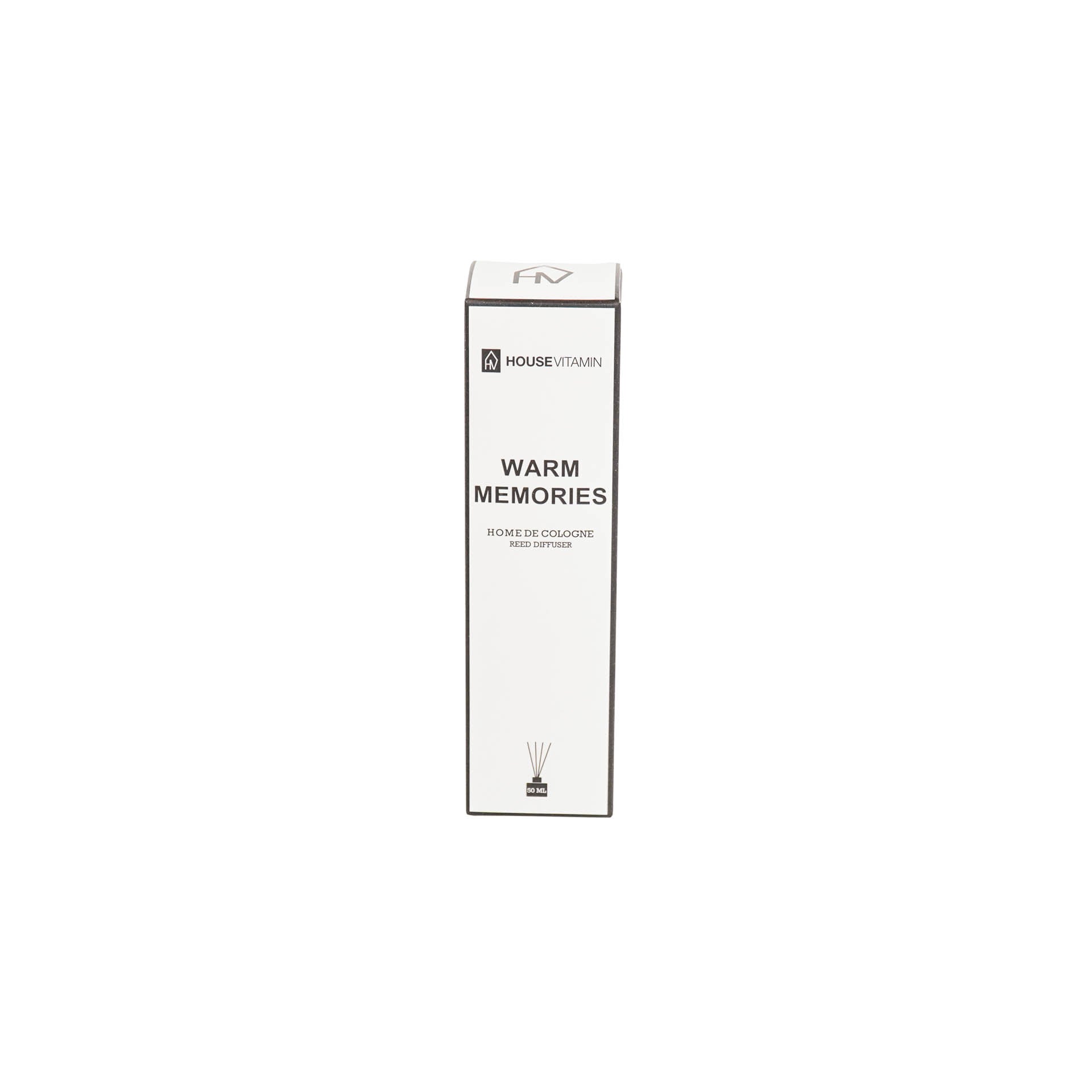 Geurstokjes - 50 ml - Warm memories - 6x6x20cm