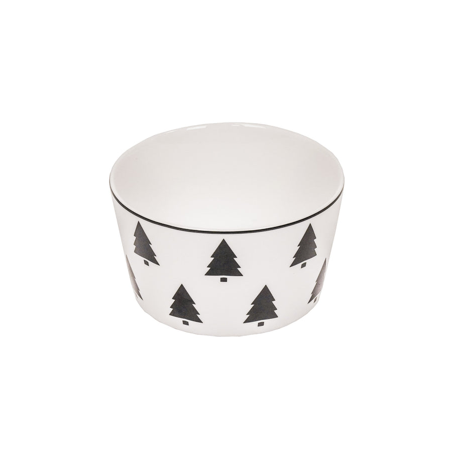 Bowl - Christmas tree - New bone china - 9x9x5cm