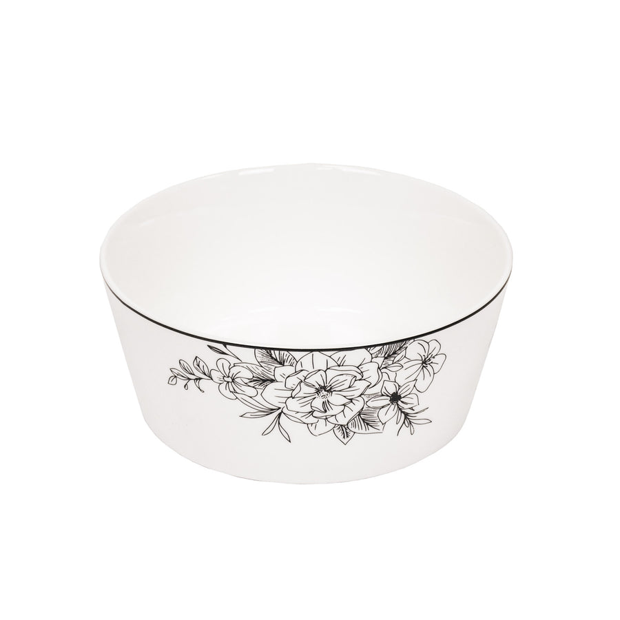 Schaal - Les Fleurs - New Bone China - 14,5x14,5x6cm