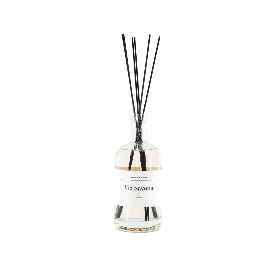 Geurstokjes - Via Savona Milaan - Mediterrane bloemen - 100ml