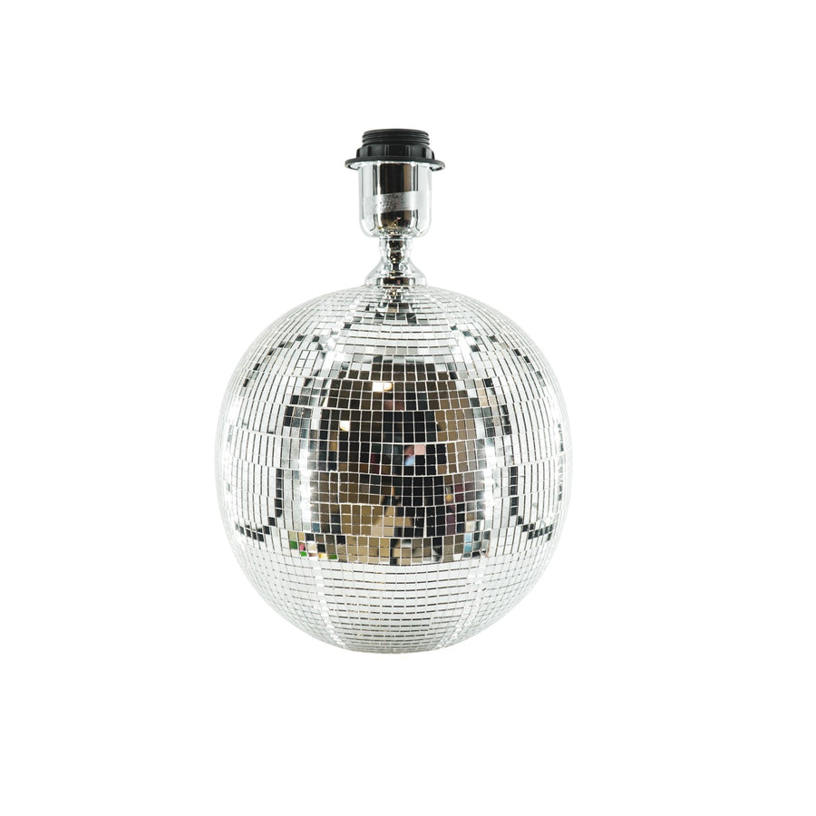 Tafellamp - Discobal - Glas - Zilver - 20x20cm