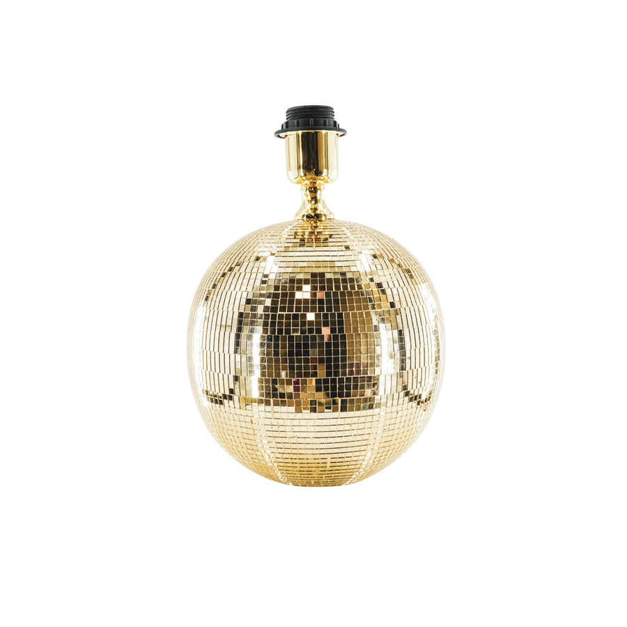Tafellamp - Discobal - Glas - Goud - 20x20cm