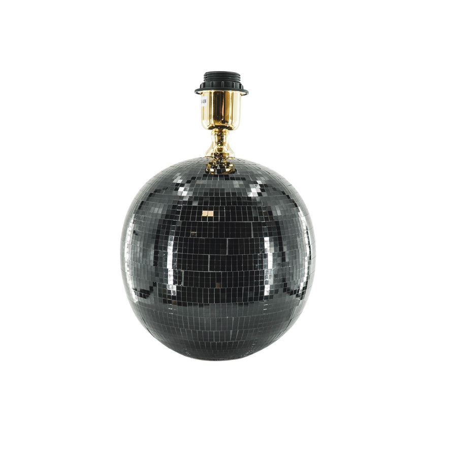 Tafellamp - Discobal - Glas - Zwart - 20x20cm