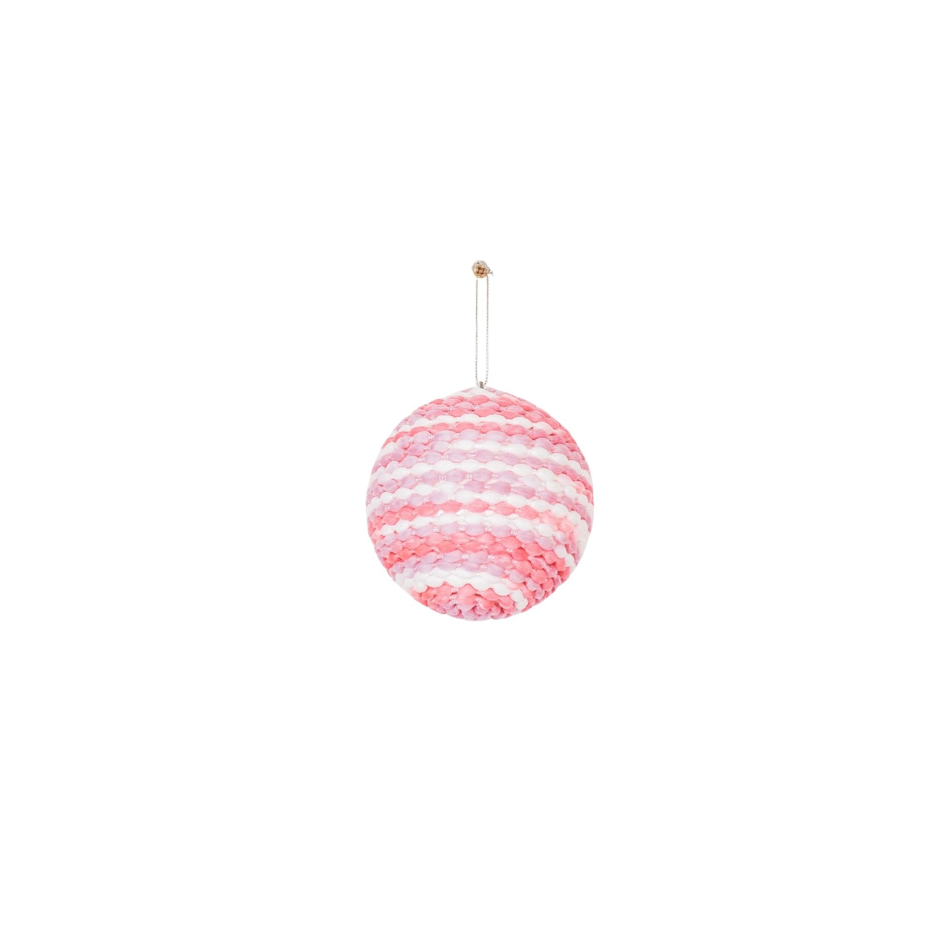 Kerst Hangers - Kerstballen - Foam - Fluor Roze - S3- 8 cm
