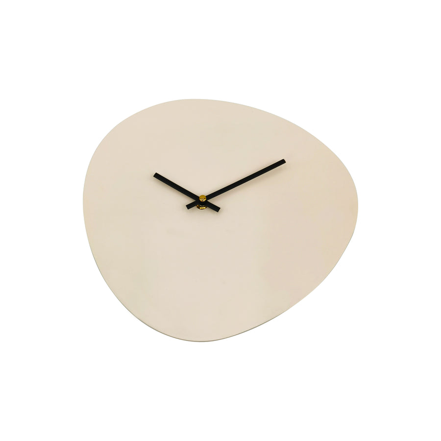Clock - Wall Clock Organic - Sand - 30x30x0.5 cm