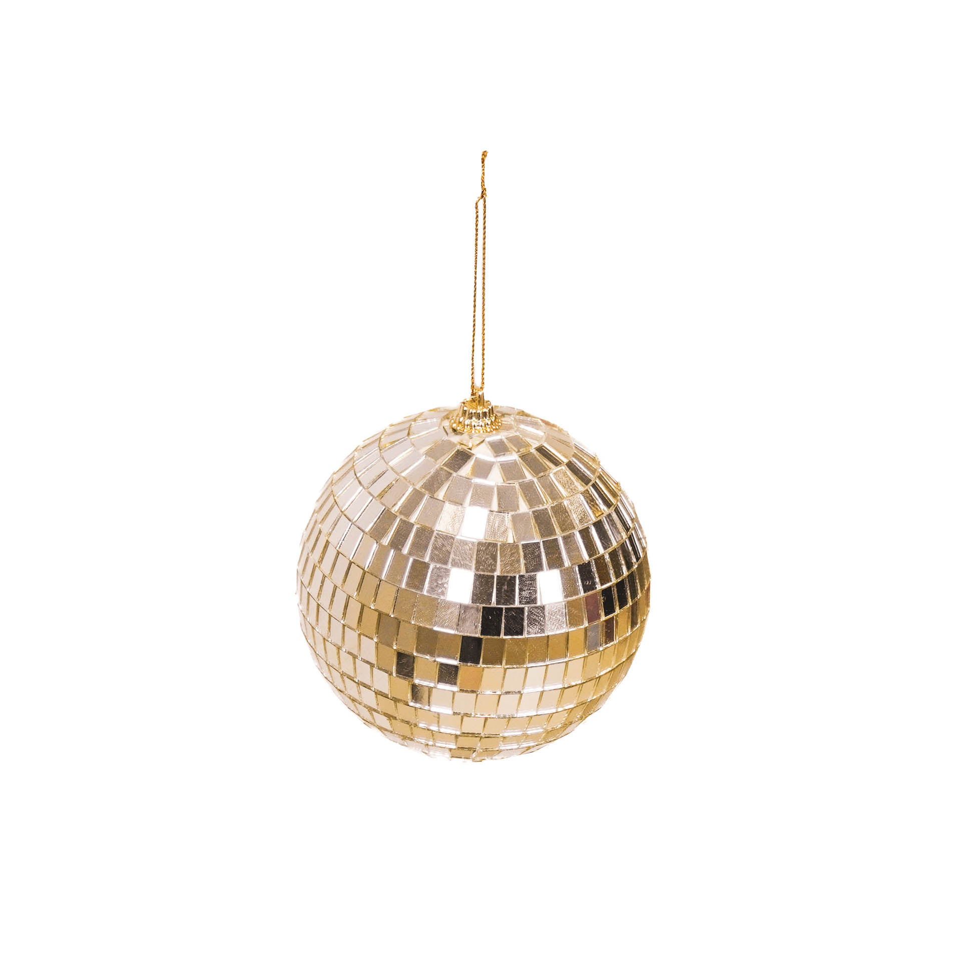 Kerstversiering -  Kersthanger - Discobal - Foam - Goud - 10x10x10cm