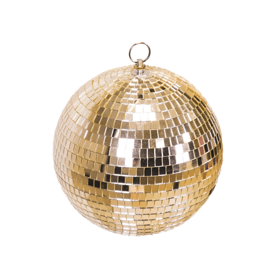 Christmas decoration - Christmas bauble - Disco ball - Foam - Gold - 20x20x20cm