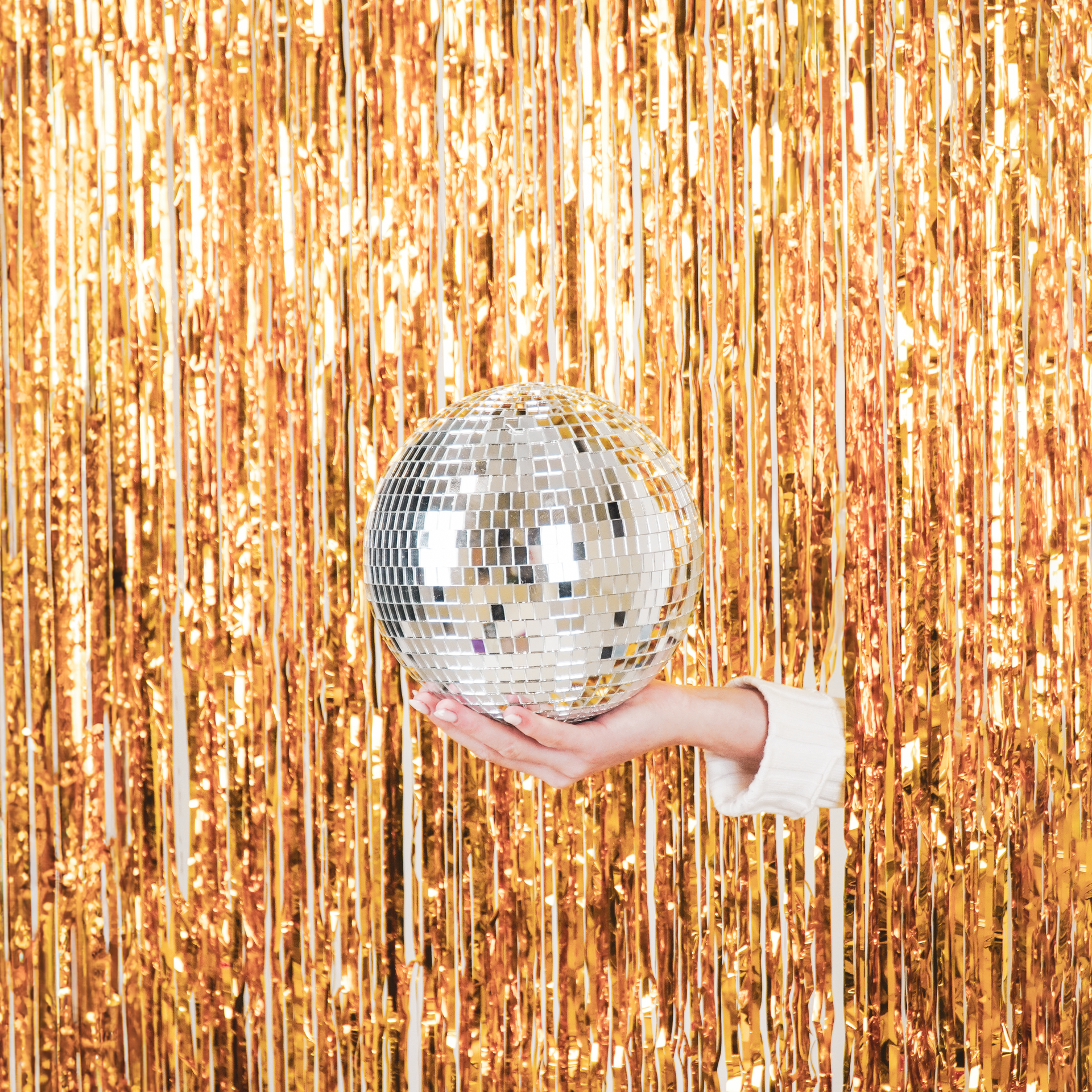 Kerstversiering -  Kersthanger - Discobal - Foam - Zilver - 20x20x20cm