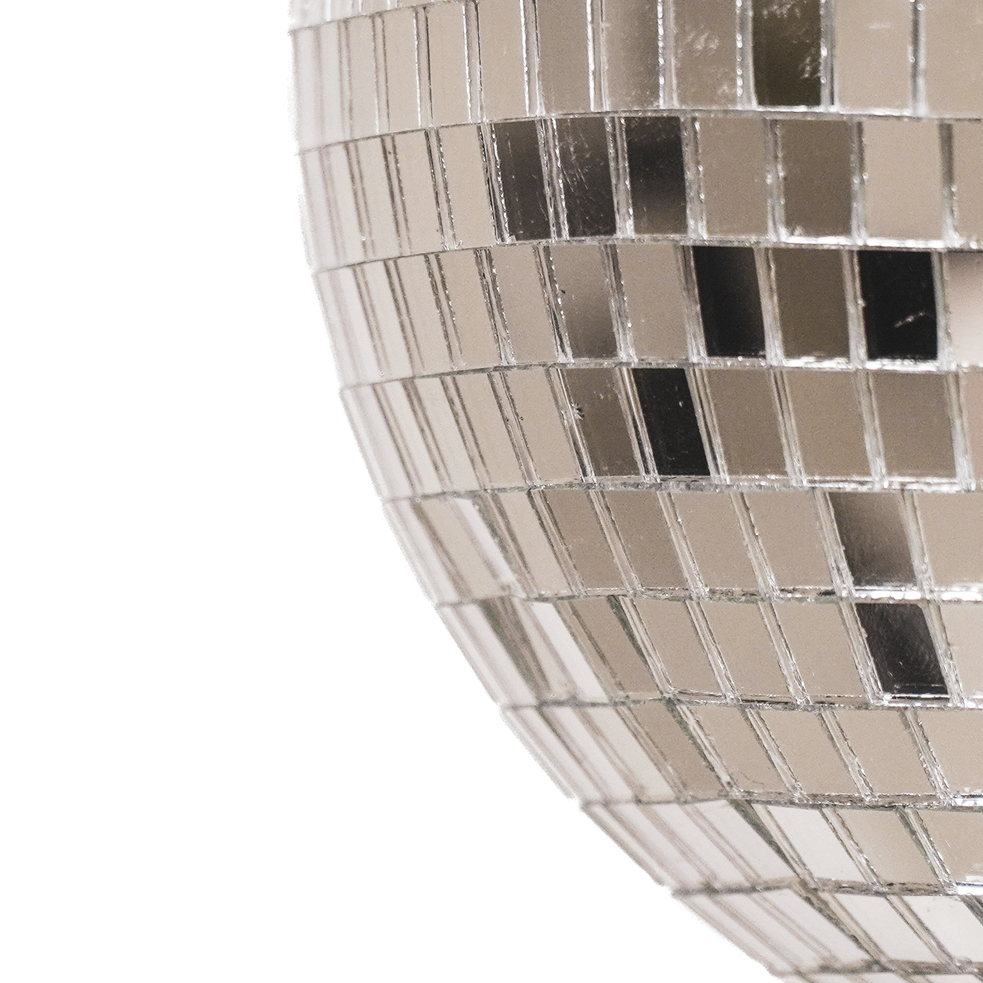 Kerstversiering -  Kersthanger - Discobal - Foam - Zilver - 25x25x25cm