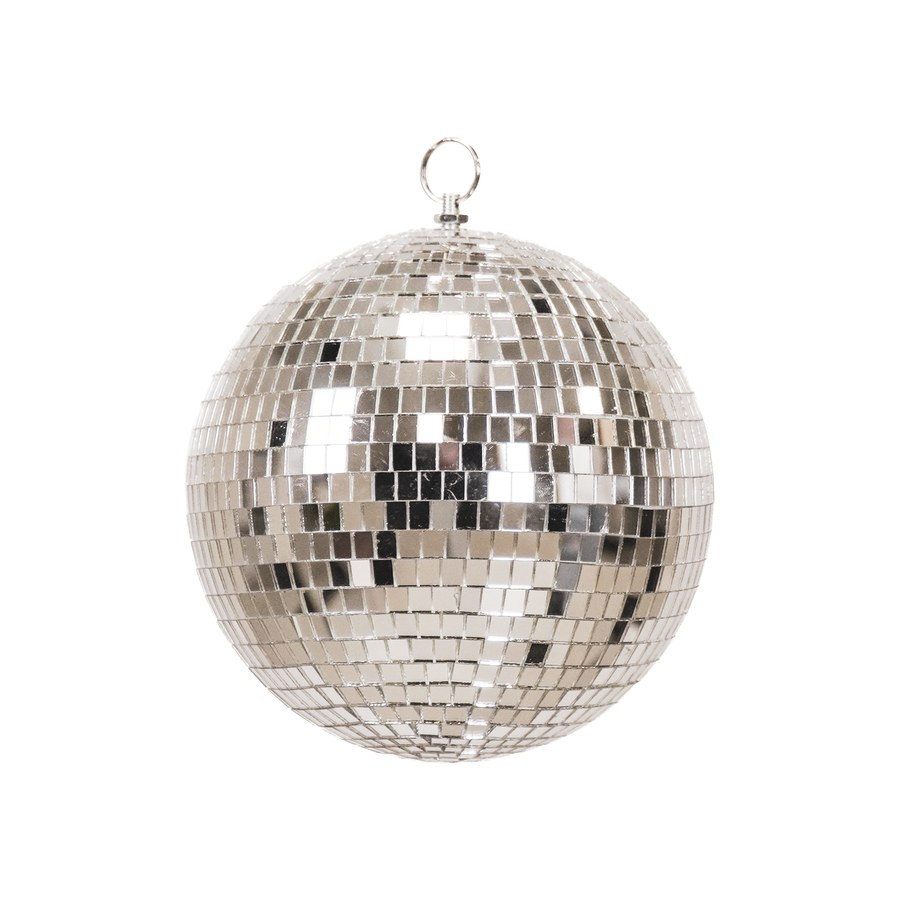 Christmas Decoration - Christmas Ornament - Disco Ball - Foam - Silver - 30x30x30cm