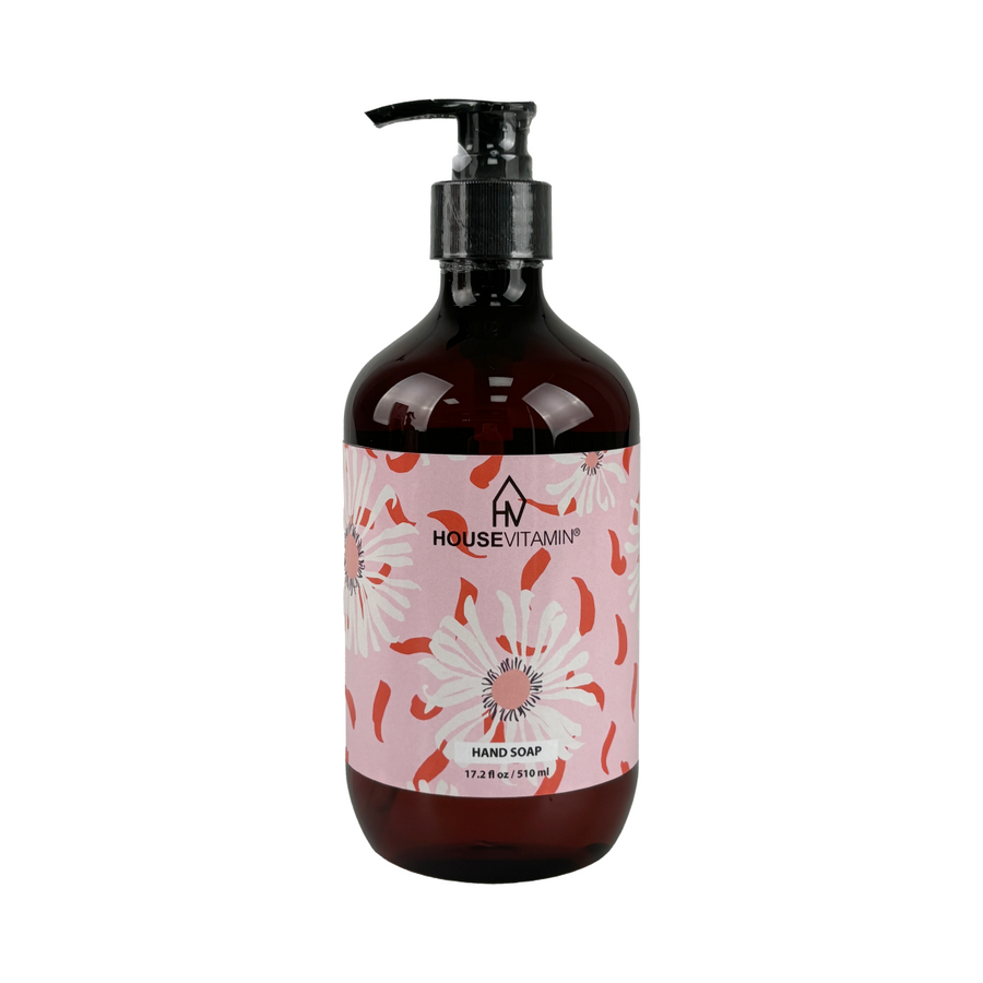 Handzeep - Veganistische handzeep fles - Bloemig - 500ml