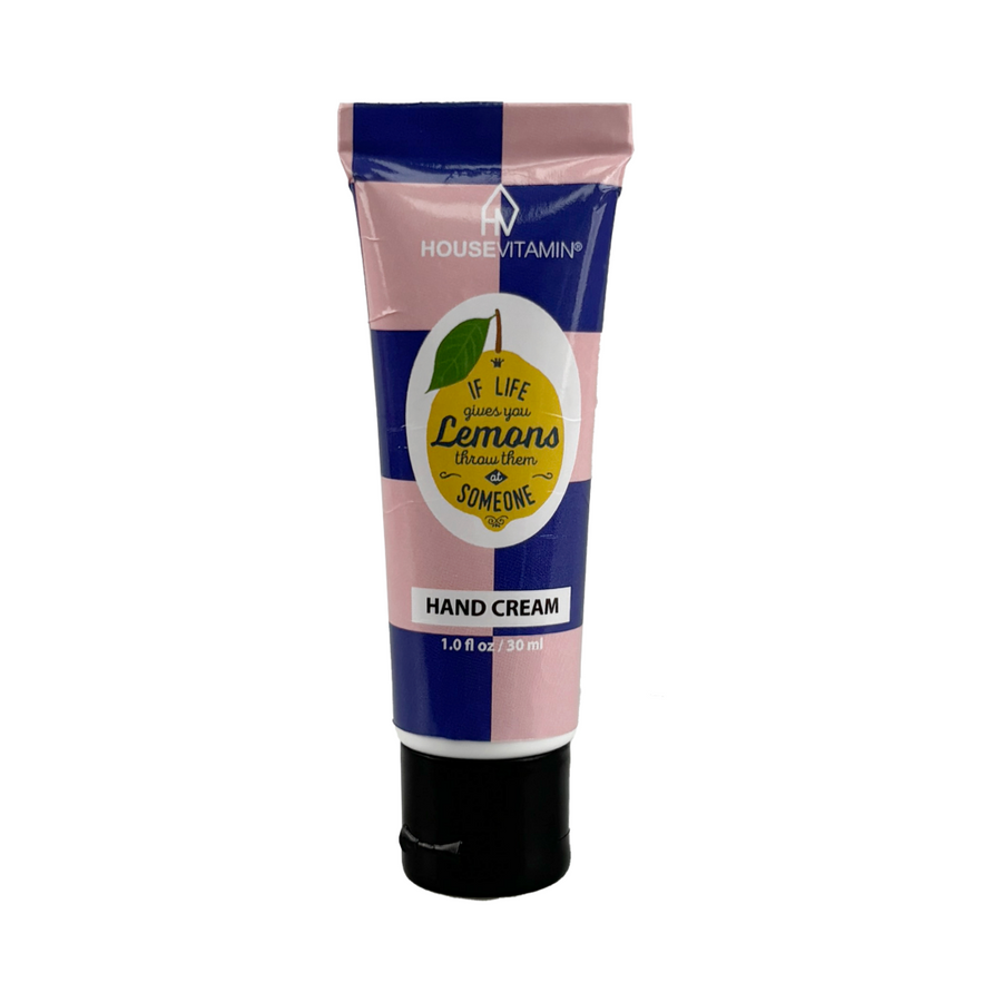 Handcrème - Vegan Handcrème - Mini Tube - Citroen/Bergamot/Basilicum - 30 ml