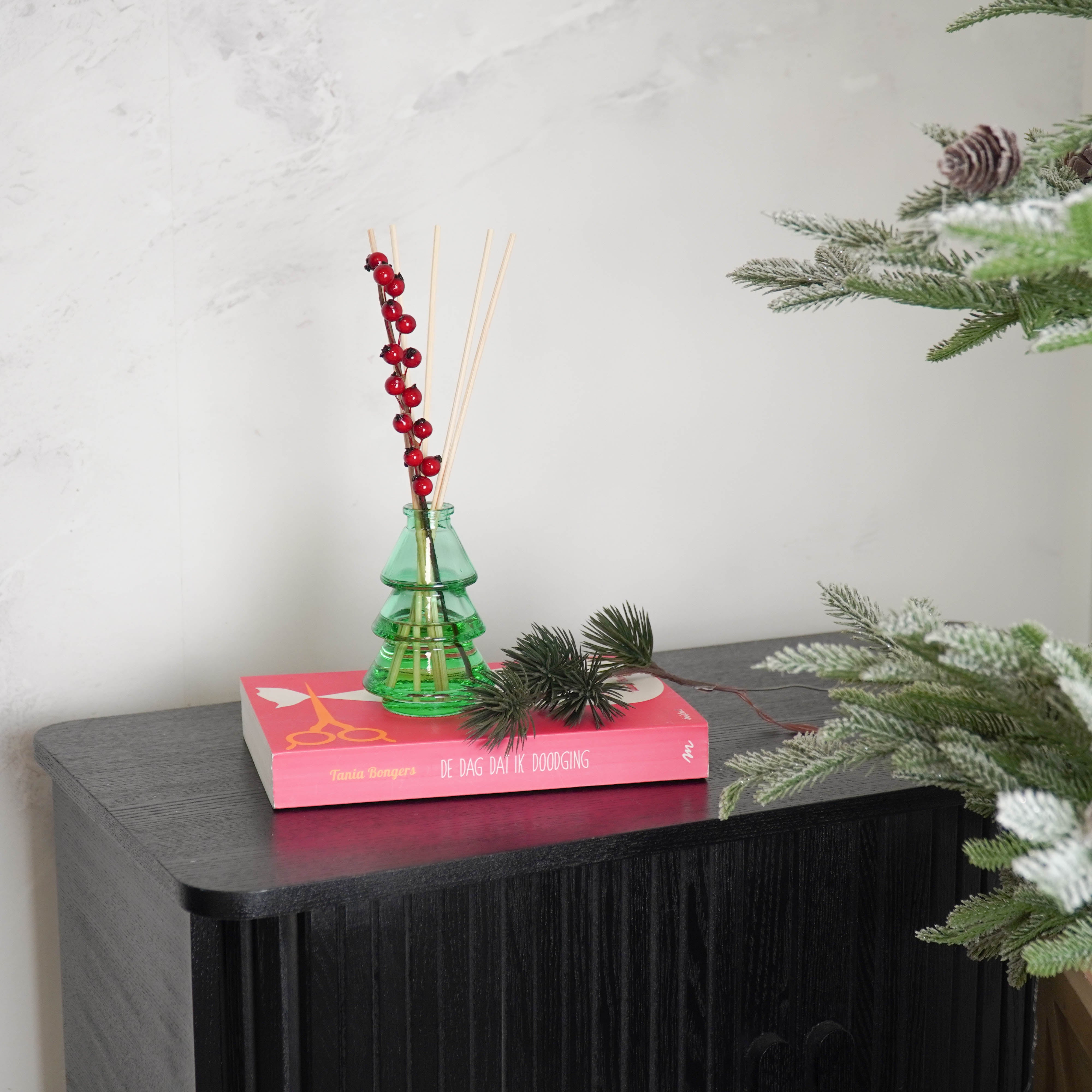 Reed Diffuser Xmas Tree – Appel & Kaneel Geur – 100ml