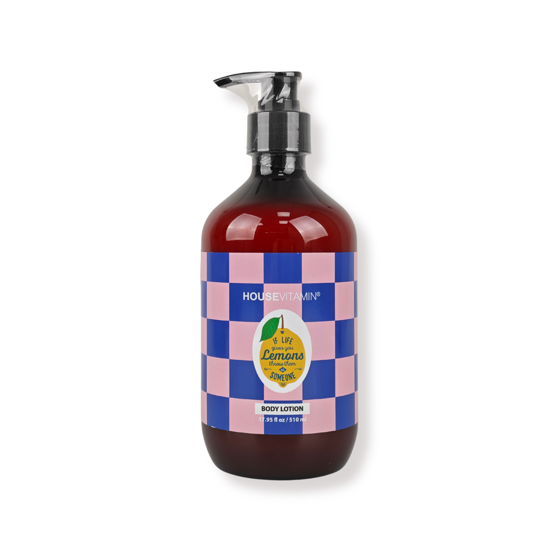 Body Lotion - Vegan Body Lotion Pompflacon - Citroen | Bergamot | Basilicum - 510ml