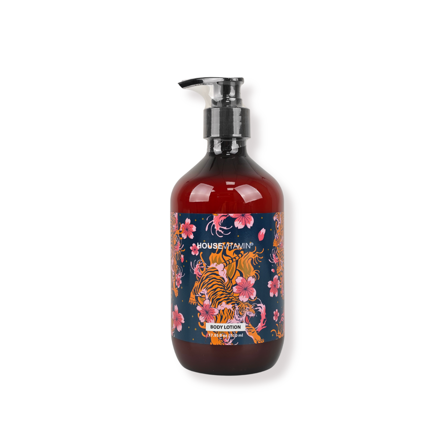 Bodylotion - Vegan Bodylotion Pompflacon - Kruidig - 510ml