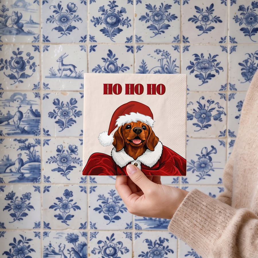 Papieren Servetten - Kerst Servet 