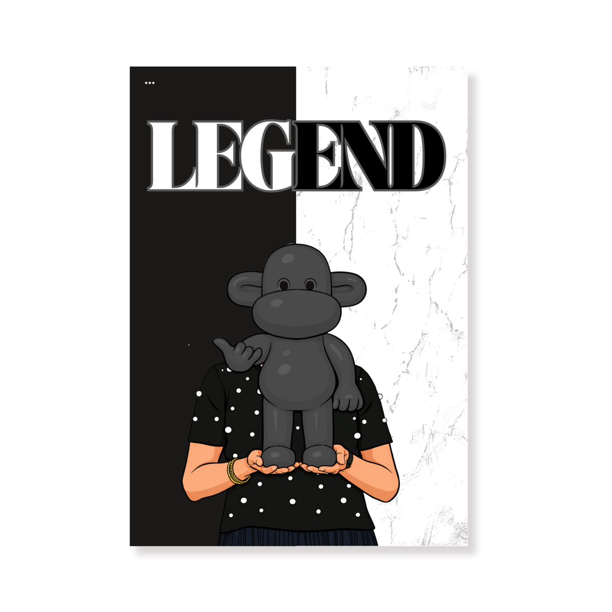 Ansichtkaart - Legend - Paper - Set of 5 - A6