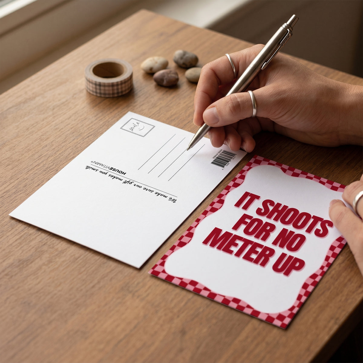 Ansichtkaart - It shoots for no meter up - Papier - Set of 5 - A6